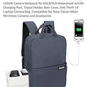 Camera/laptop backpack